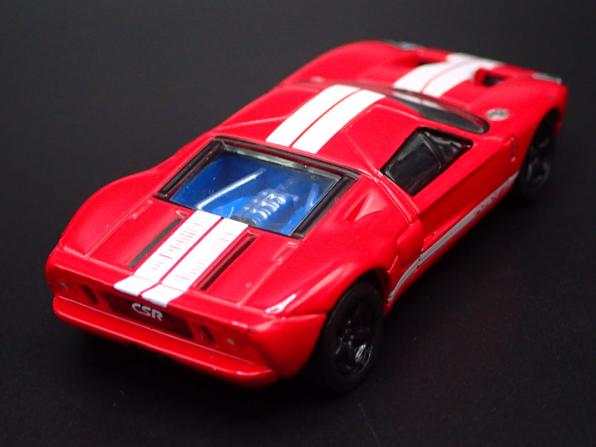 2005 2006 FORD GT RED 1:64 SCALE COLLECTIBLE DIORAMA DIECAST MODEL CAR
