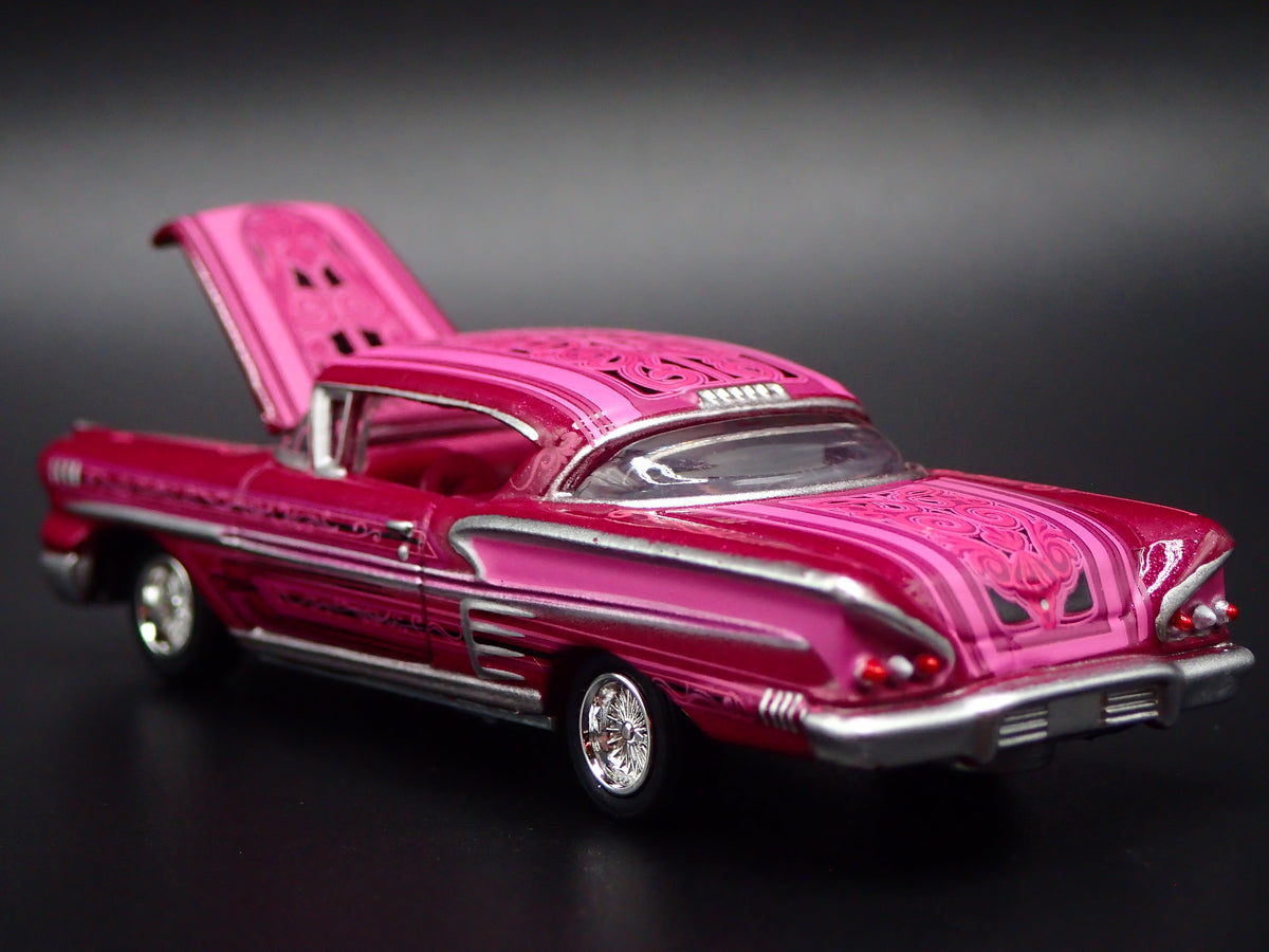 1958 58 CHEVY CHEVROLET IMPALA LOWRIDER 1:64 SCALE COLLECTIBLE DIECAST MODEL CAR