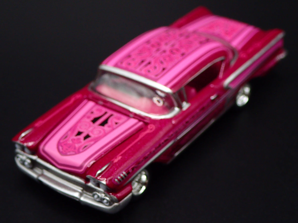 1958 58 CHEVY CHEVROLET IMPALA LOWRIDER 1:64 SCALE COLLECTIBLE DIECAST MODEL CAR
