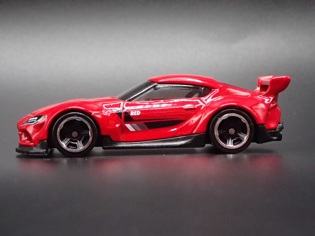 2020-2026 TOYOTA GR SUPRA RED 1/64 SCALE COLLECTIBLE DIORAMA DIECAST MODEL CAR