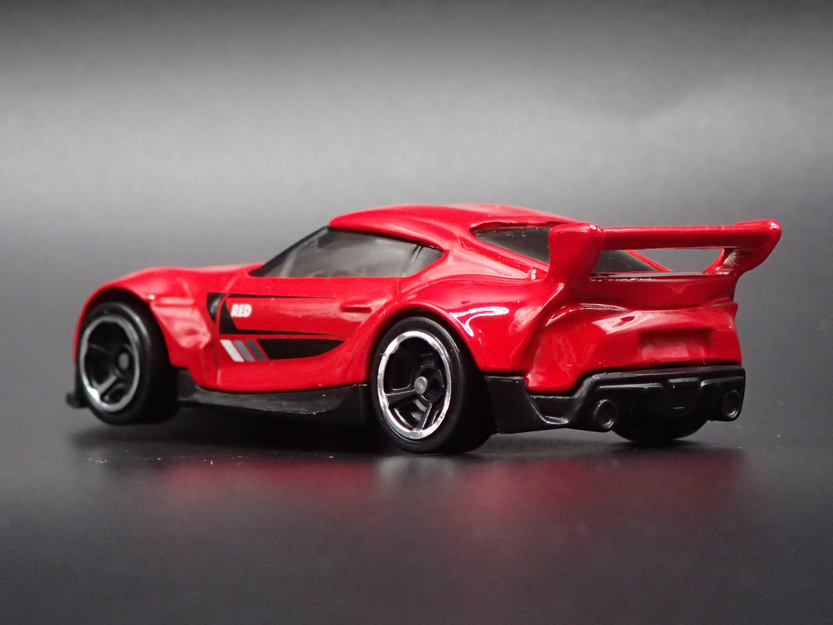 2020-2026 TOYOTA GR SUPRA RED 1/64 SCALE COLLECTIBLE DIORAMA DIECAST MODEL CAR