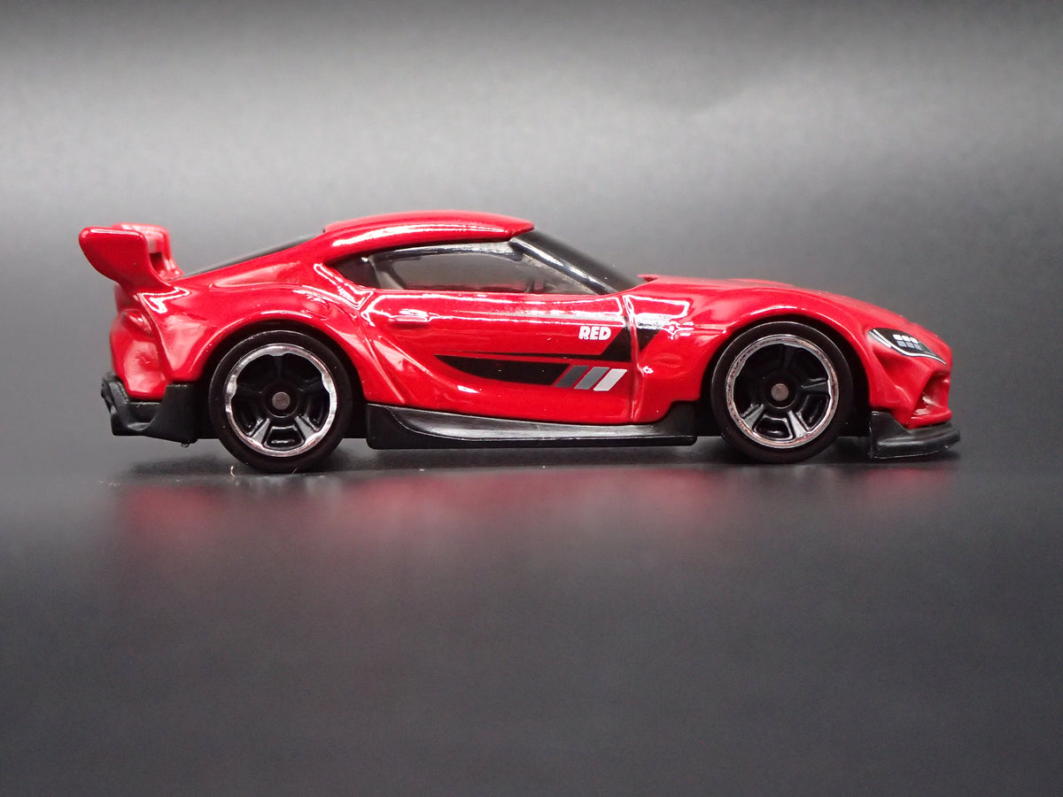 2020-2026 TOYOTA GR SUPRA RED 1/64 SCALE COLLECTIBLE DIORAMA DIECAST MODEL CAR
