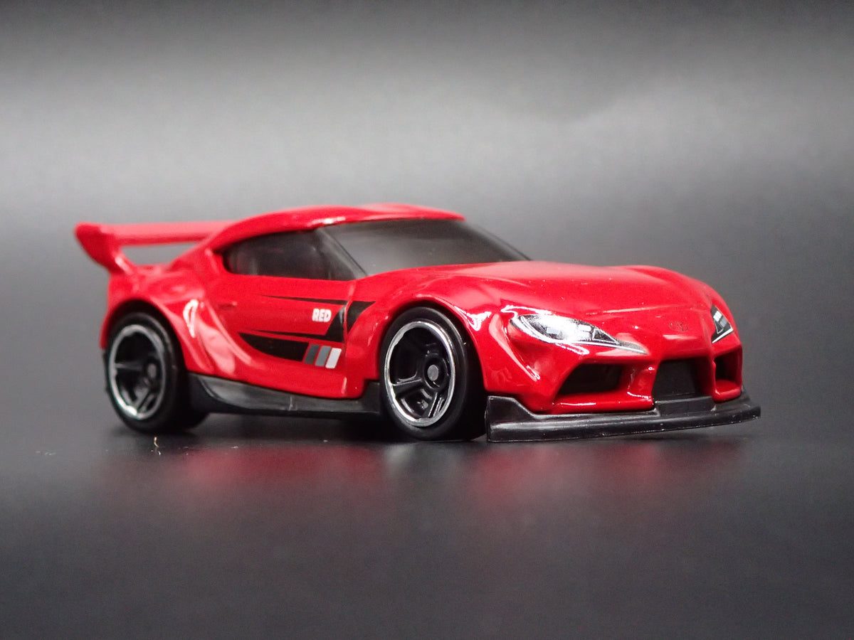 2020-2026 TOYOTA GR SUPRA RED 1/64 SCALE COLLECTIBLE DIORAMA DIECAST MODEL CAR