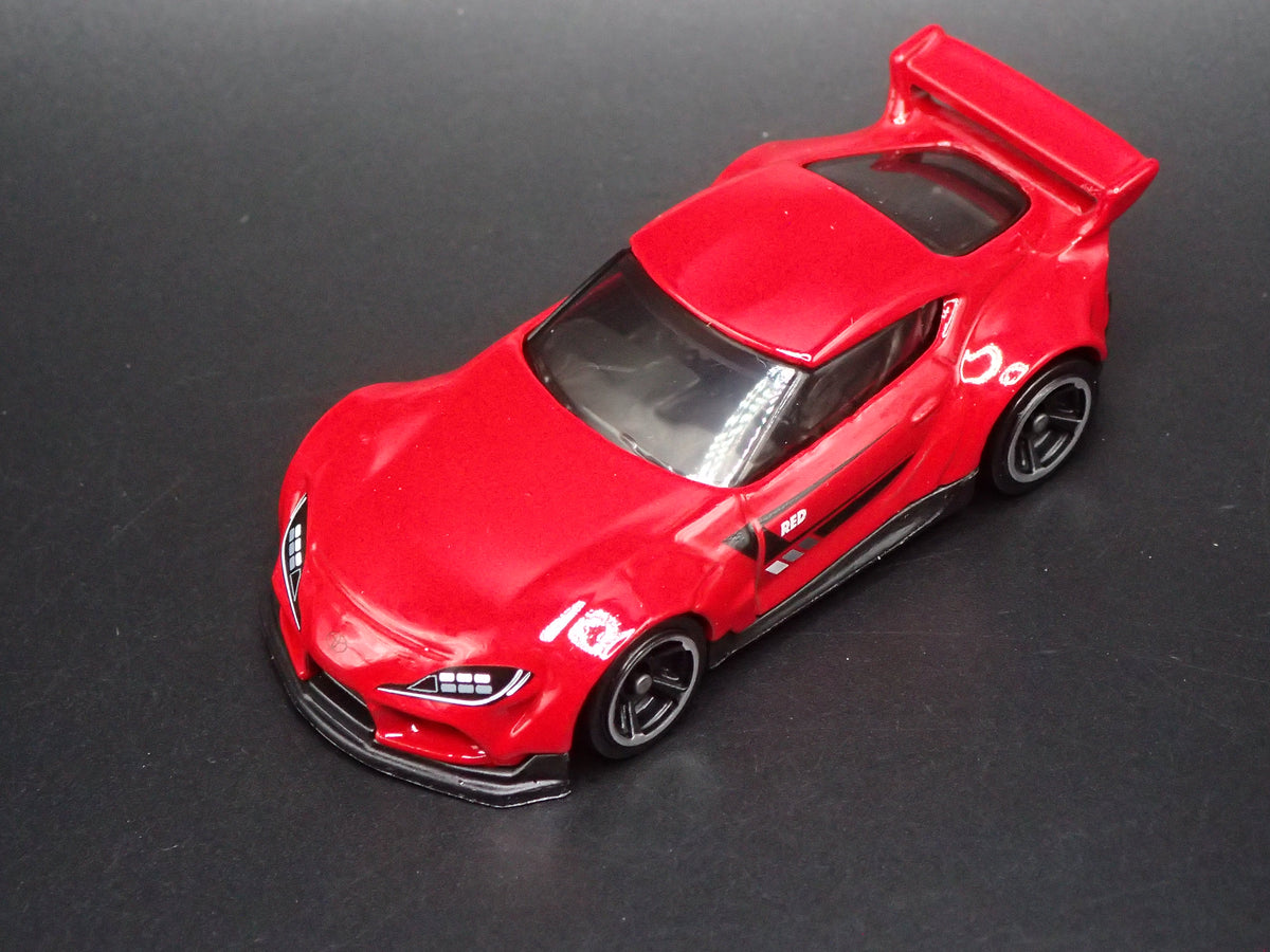 2020-2026 TOYOTA GR SUPRA RED 1/64 SCALE COLLECTIBLE DIORAMA DIECAST MODEL CAR