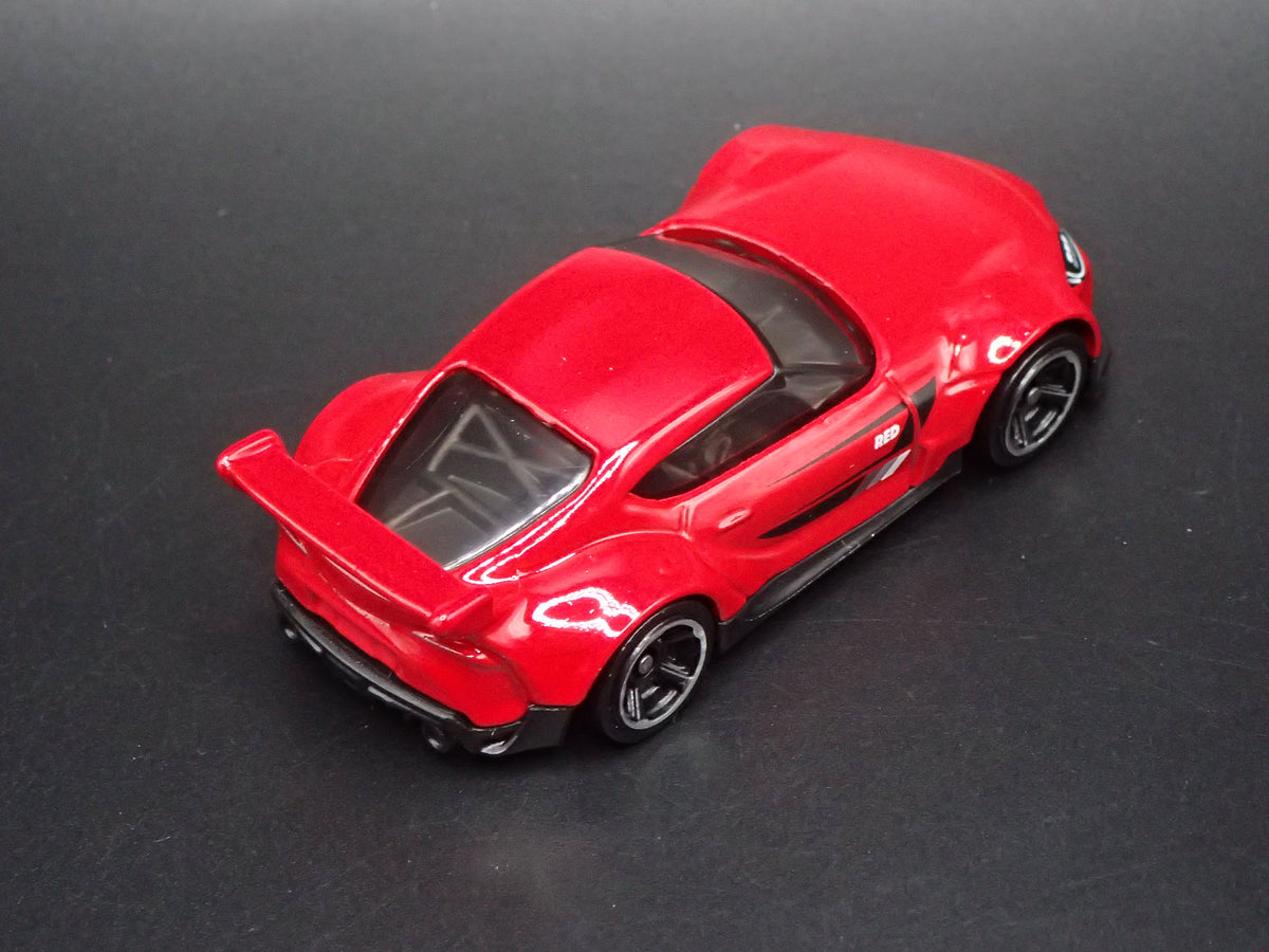 2020-2026 TOYOTA GR SUPRA RED 1/64 SCALE COLLECTIBLE DIORAMA DIECAST MODEL CAR