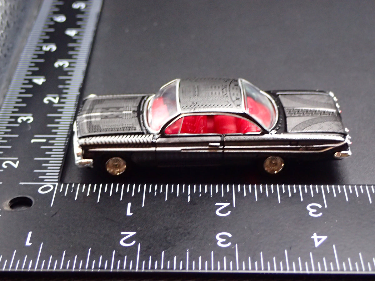1961 61 CHEVY CHEVROLET IMPALA SS LOWRIDER GRAY 1:64 SCALE DIECAST MODEL CAR
