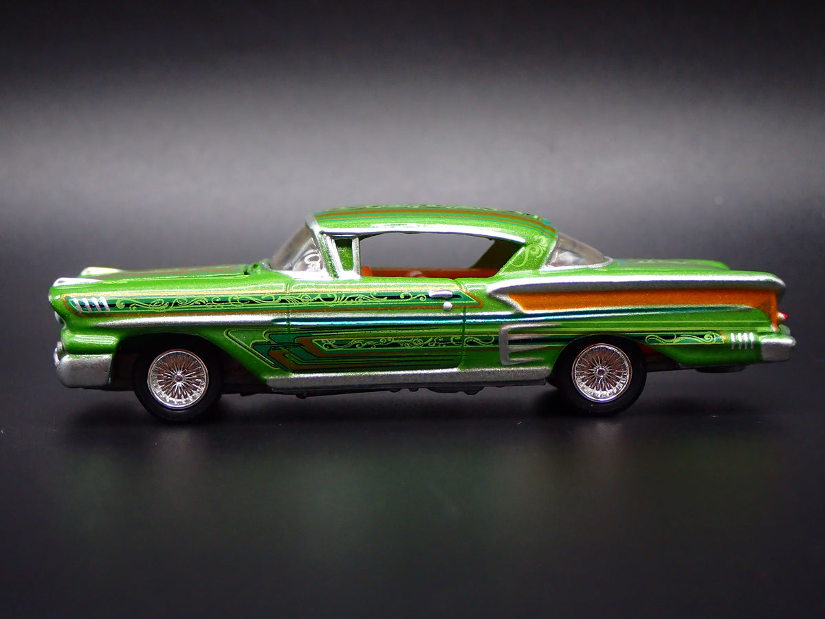 1958 58 CHEVY CHEVROLET IMPALA LOWRIDER 1:64 SCALE COLLECTIBLE DIECAST MODEL CAR