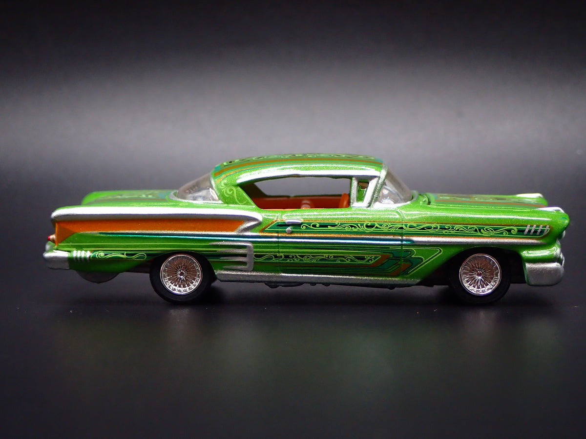 1958 58 CHEVY CHEVROLET IMPALA LOWRIDER 1:64 SCALE COLLECTIBLE DIECAST MODEL CAR