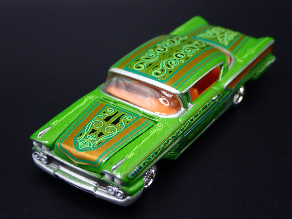 1958 58 CHEVY CHEVROLET IMPALA LOWRIDER 1:64 SCALE COLLECTIBLE DIECAST MODEL CAR