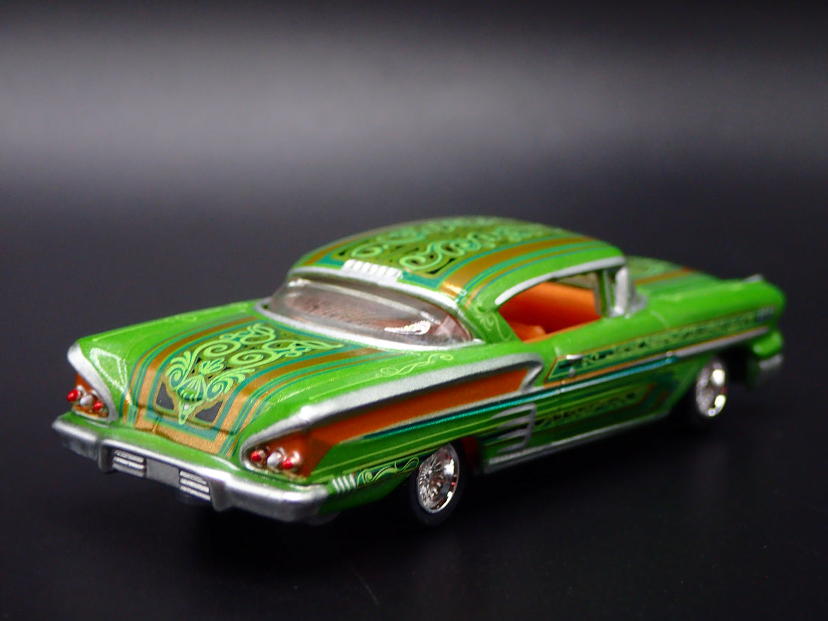 1958 58 CHEVY CHEVROLET IMPALA LOWRIDER 1:64 SCALE COLLECTIBLE DIECAST MODEL CAR