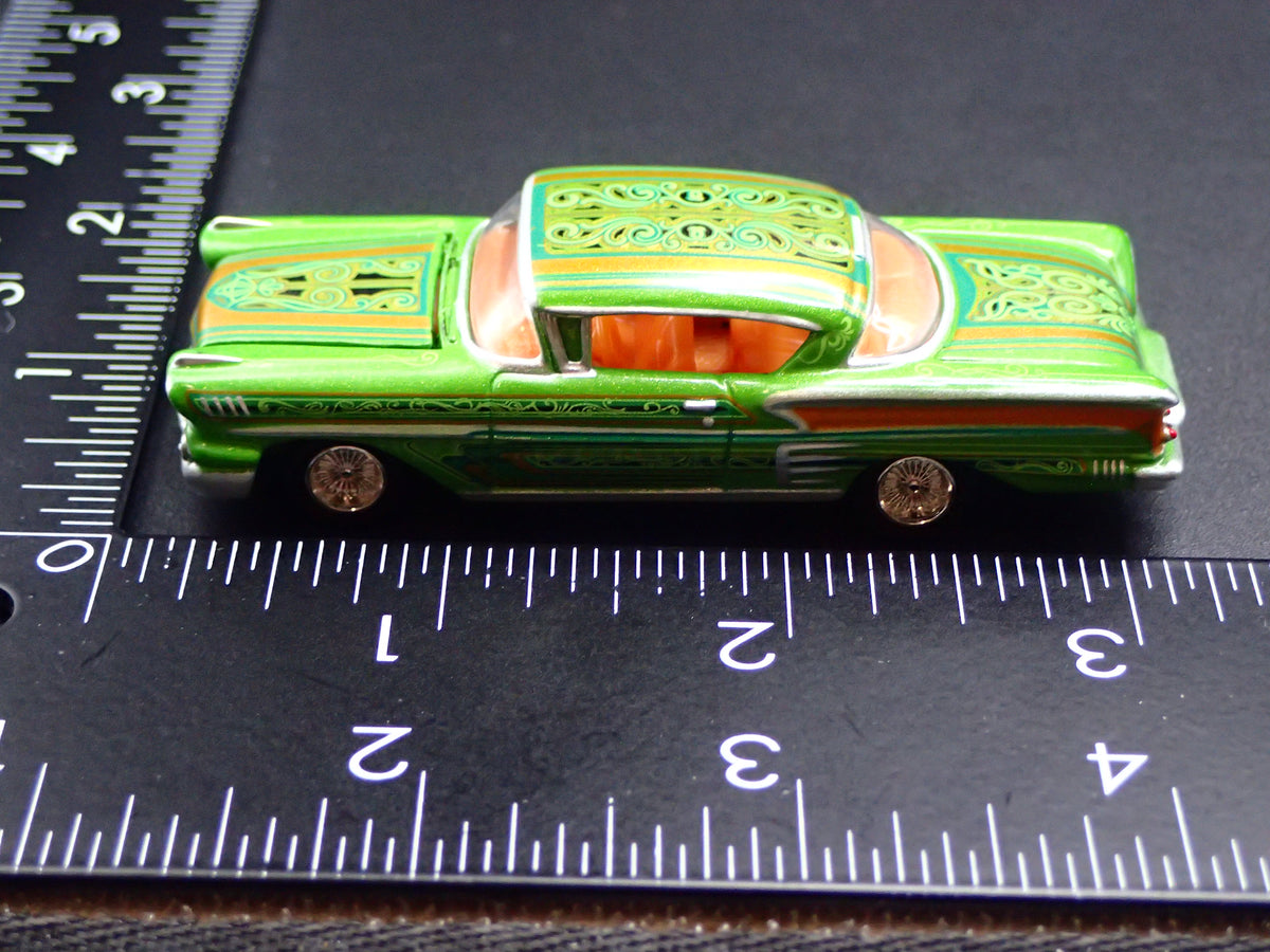 1958 58 CHEVY CHEVROLET IMPALA LOWRIDER 1:64 SCALE COLLECTIBLE DIECAST MODEL CAR