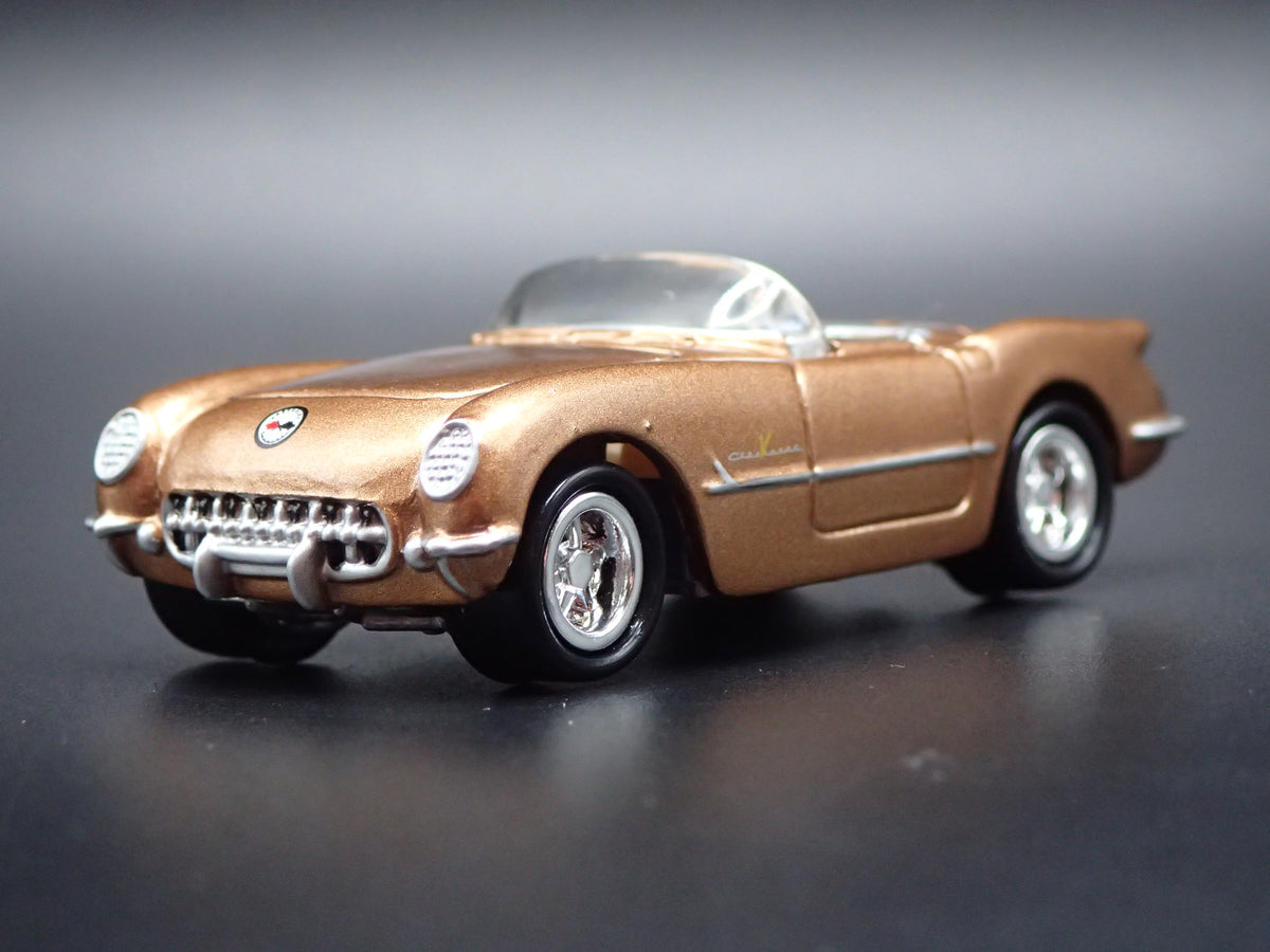 1955 55 CHEVY CHEVROLET CORVETTE CONVERTIBLE 1:64 SCALE DIECAST MODEL CAR