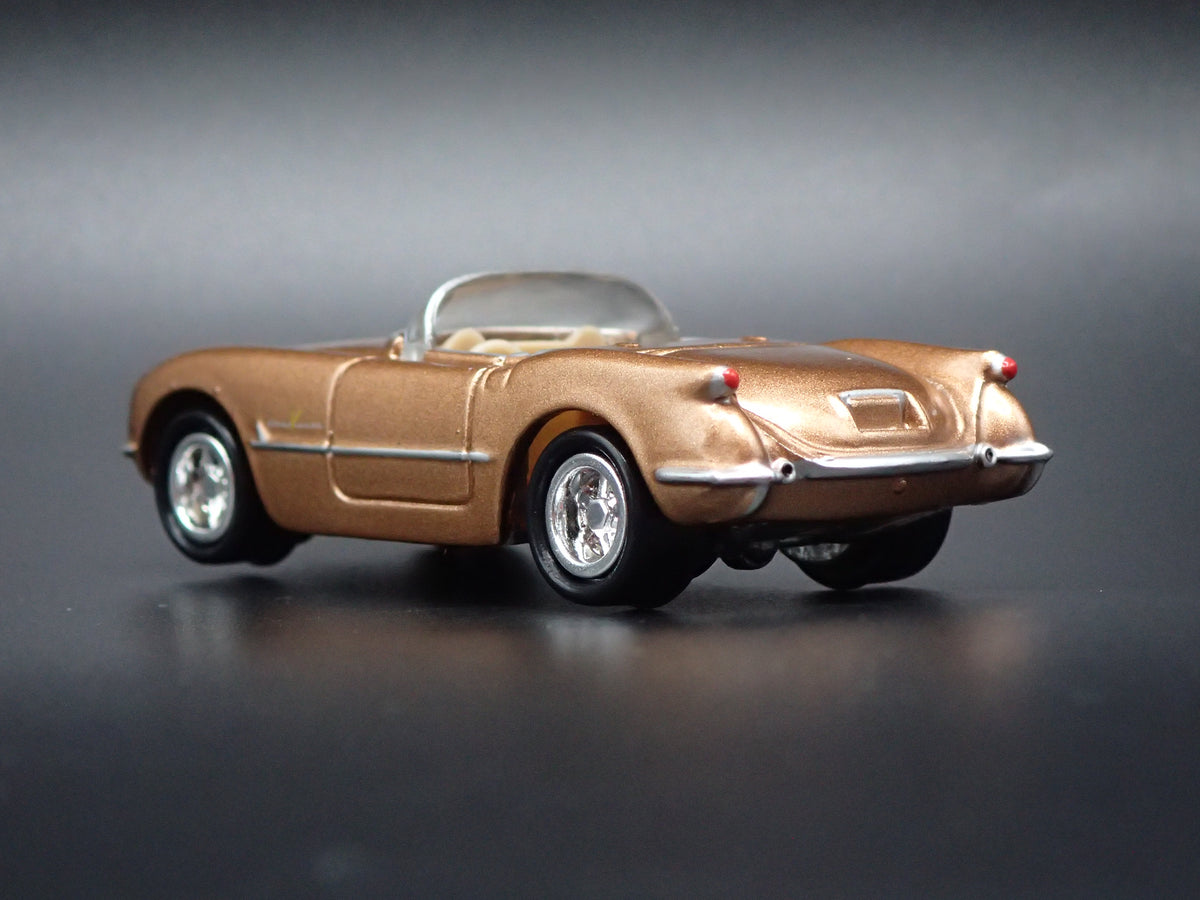 1955 55 CHEVY CHEVROLET CORVETTE CONVERTIBLE 1:64 SCALE DIECAST MODEL CAR