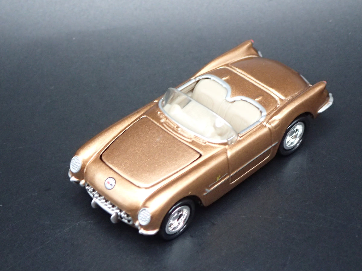 1955 55 CHEVY CHEVROLET CORVETTE CONVERTIBLE 1:64 SCALE DIECAST MODEL CAR