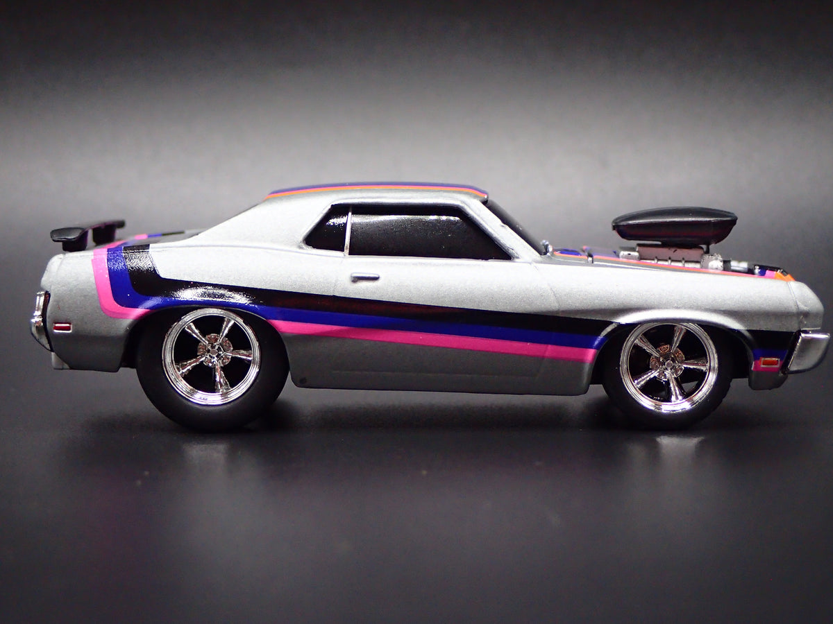 1970 70 MERC MERCURY COUGAR XR7 GRAY 1:64 SCALE COLELCTIBLE DIECAST MODEL CAR