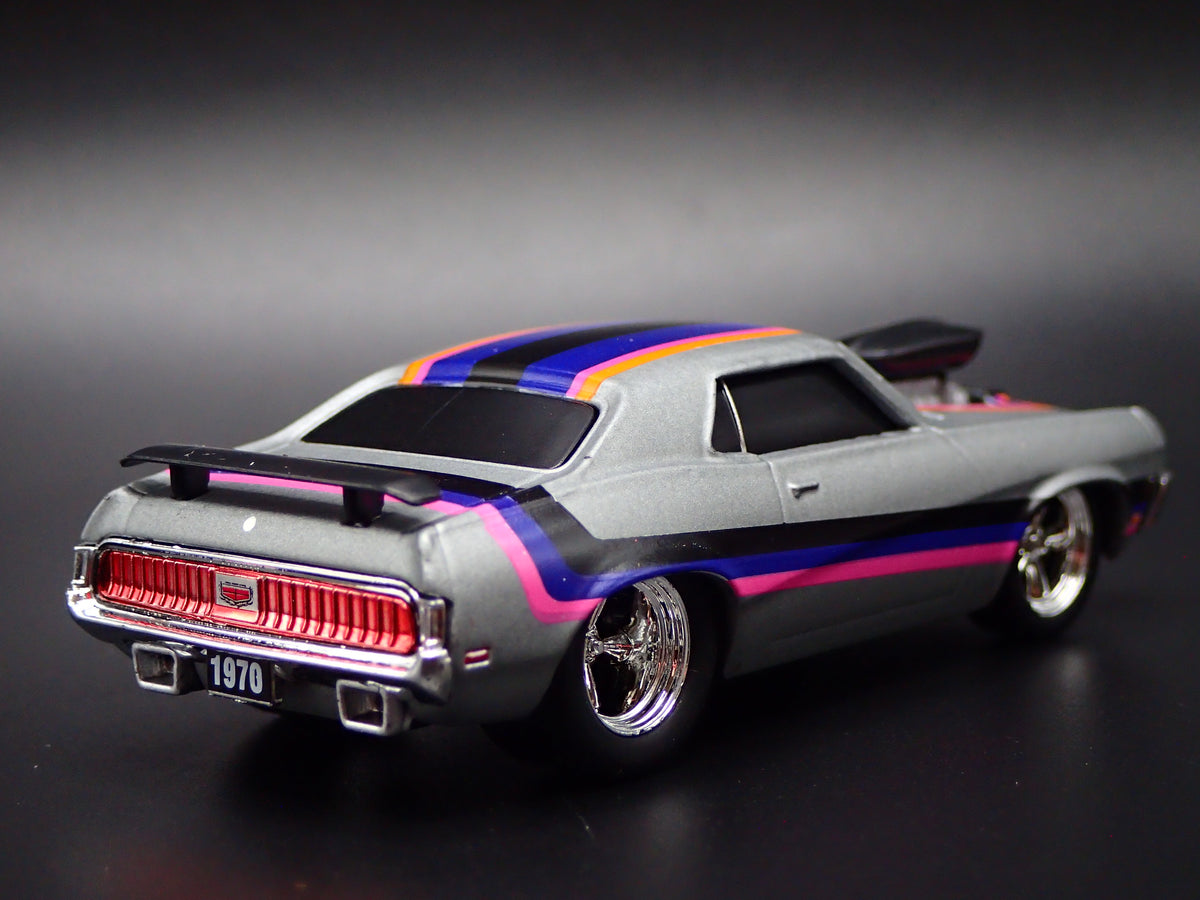 1970 70 MERC MERCURY COUGAR XR7 GRAY 1:64 SCALE COLELCTIBLE DIECAST MODEL CAR