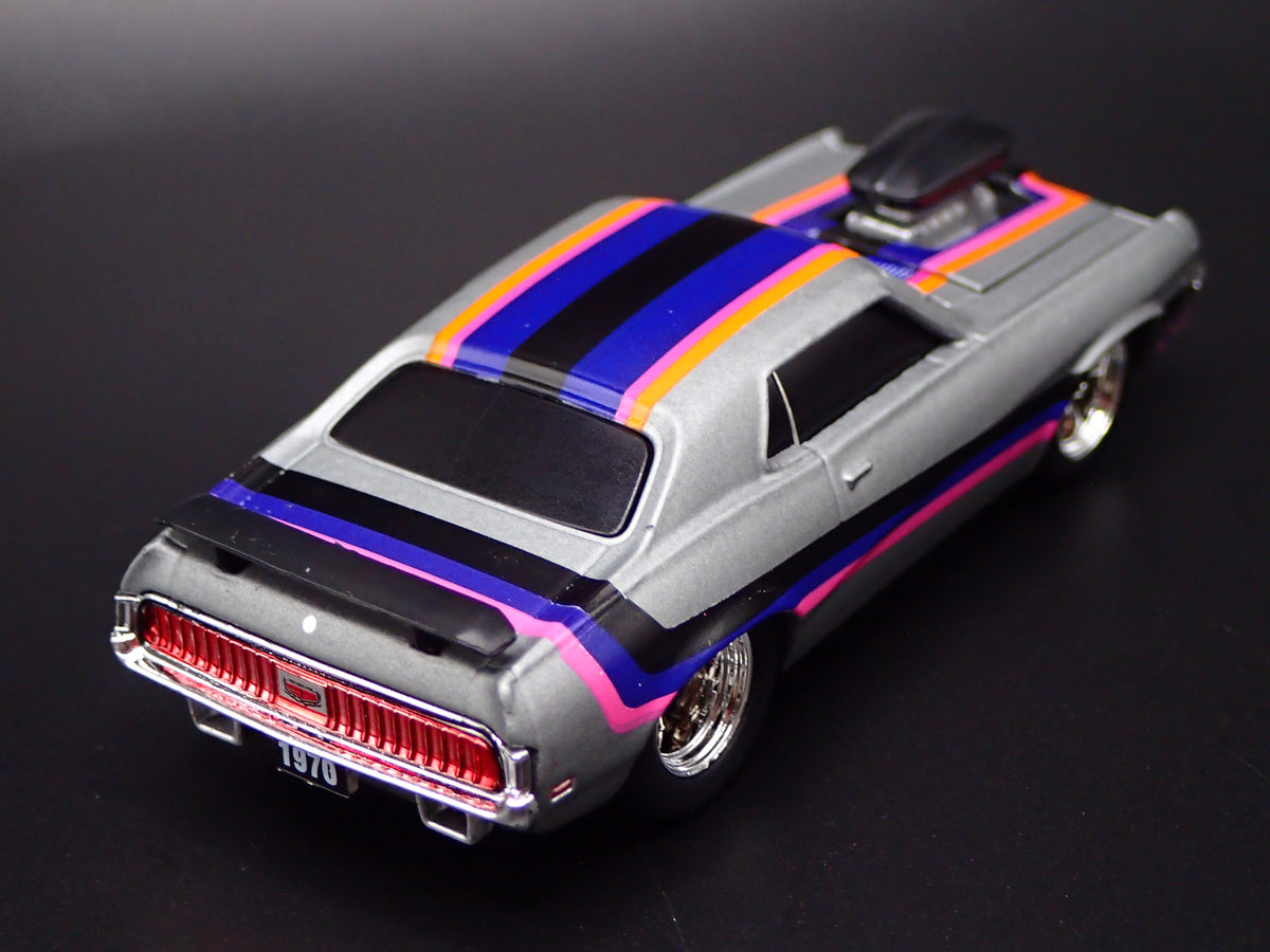 1970 70 MERC MERCURY COUGAR XR7 GRAY 1:64 SCALE COLELCTIBLE DIECAST MODEL CAR