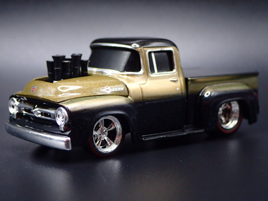1956 56 FORD F100 PICKUP TRUCK 1:64 SCALE COLLECTIBLE DIORAMA DIECAST MODEL CAR