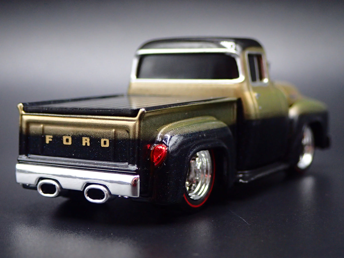 1956 56 FORD F100 PICKUP TRUCK 1:64 SCALE COLLECTIBLE DIORAMA DIECAST MODEL CAR