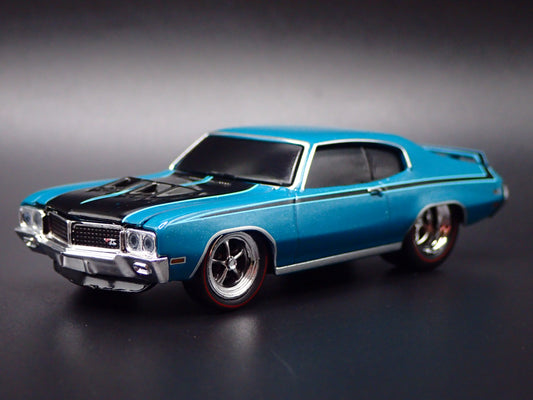 1970 70 BUICK GSX MUSCLE CAR 1:64 SCALE COLLECTIBLE DIORAMA DIECAST MODEL CAR-Burning Rubber Toy Company