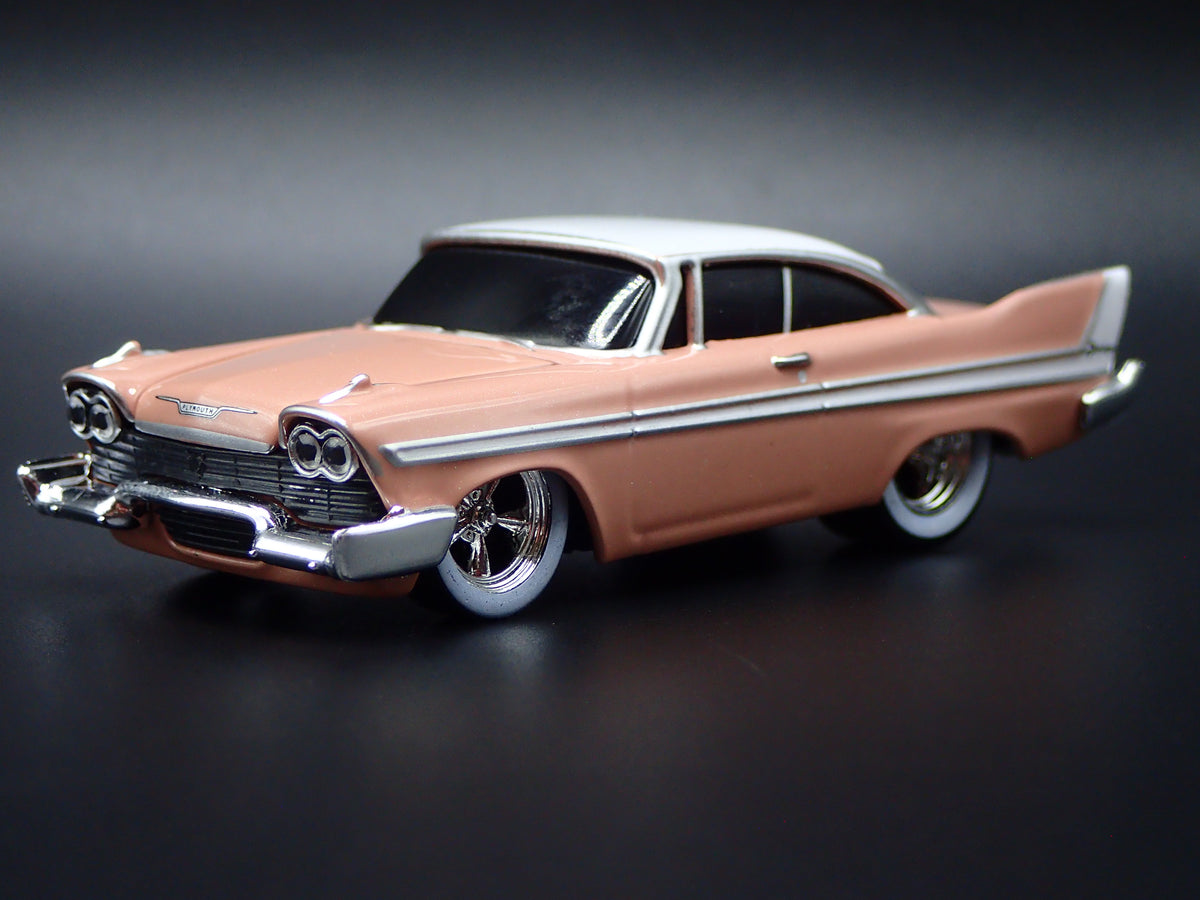 1958 58 PLYMOUTH FURY 1/64 SCALE COLLECTIBLE DIORAMA DIECAST MODEL CAR