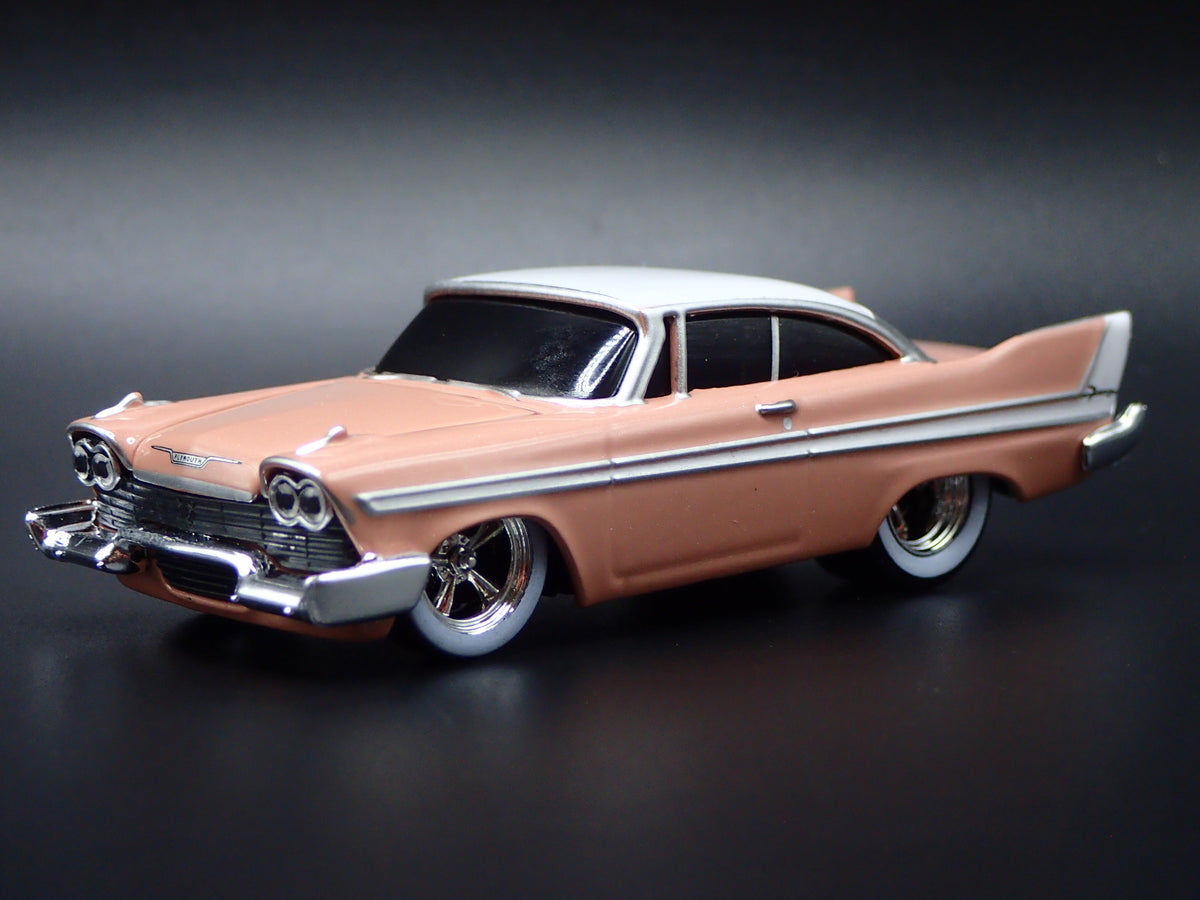 1958 58 PLYMOUTH FURY 1/64 SCALE COLLECTIBLE DIORAMA DIECAST MODEL CAR