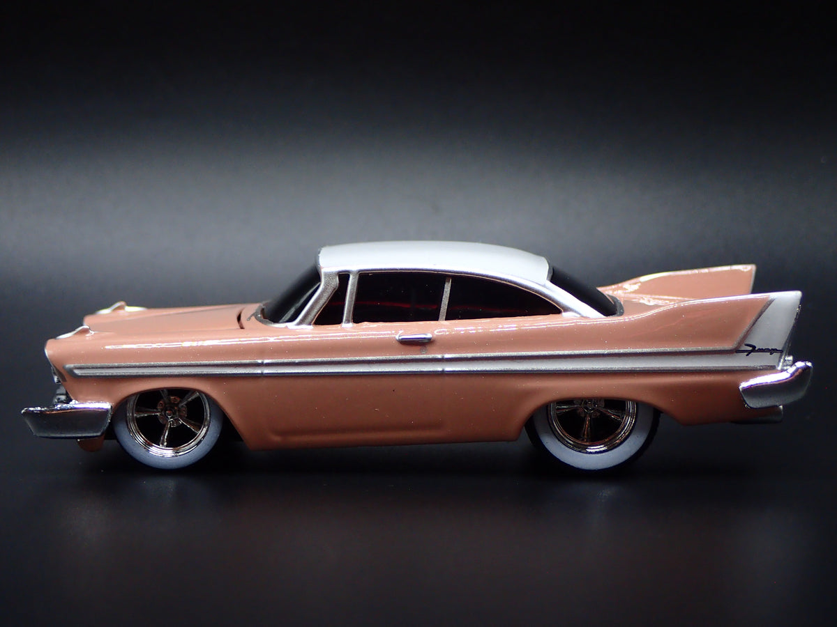 1958 58 PLYMOUTH FURY 1/64 SCALE COLLECTIBLE DIORAMA DIECAST MODEL CAR
