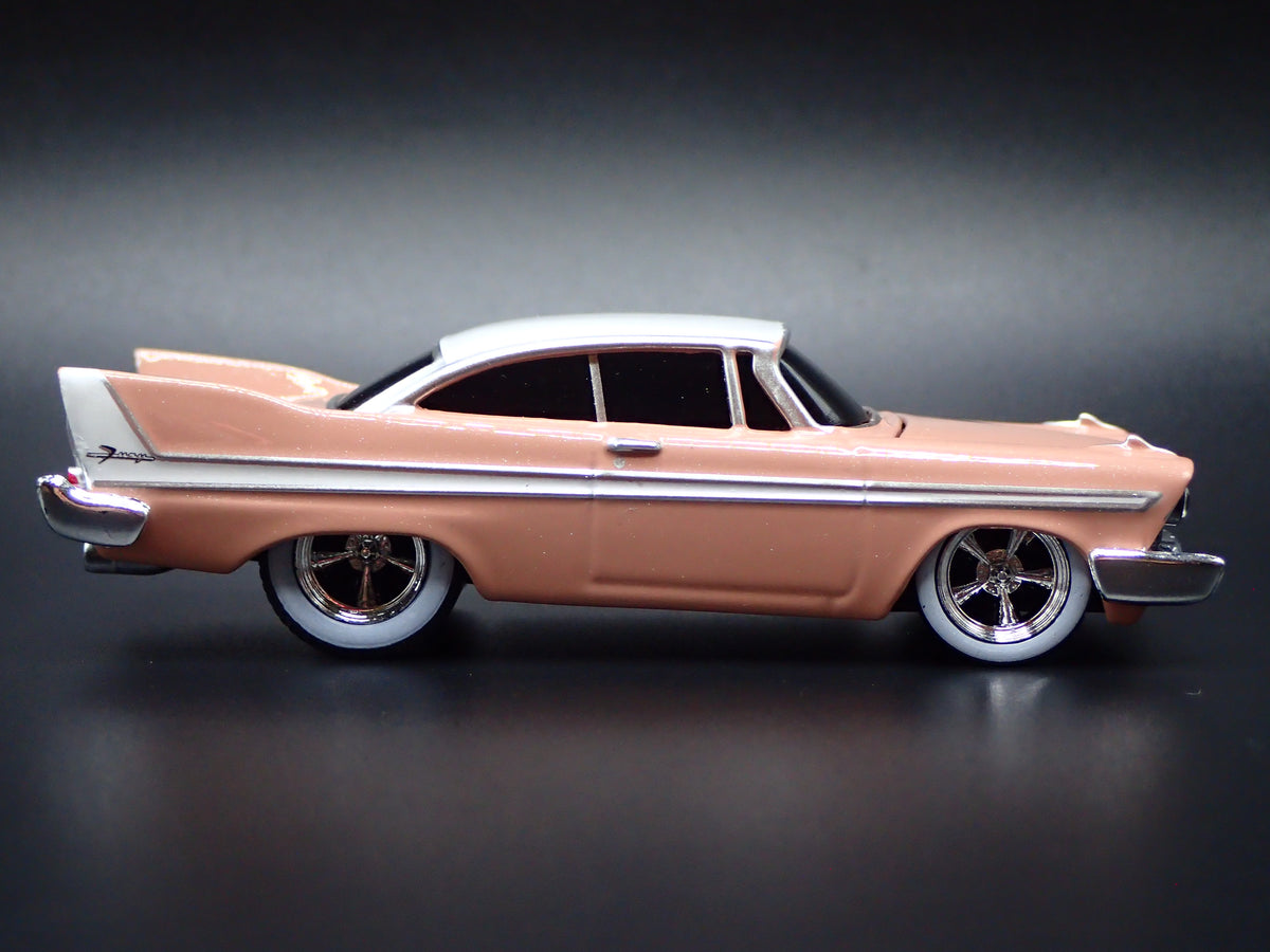 1958 58 PLYMOUTH FURY 1/64 SCALE COLLECTIBLE DIORAMA DIECAST MODEL CAR