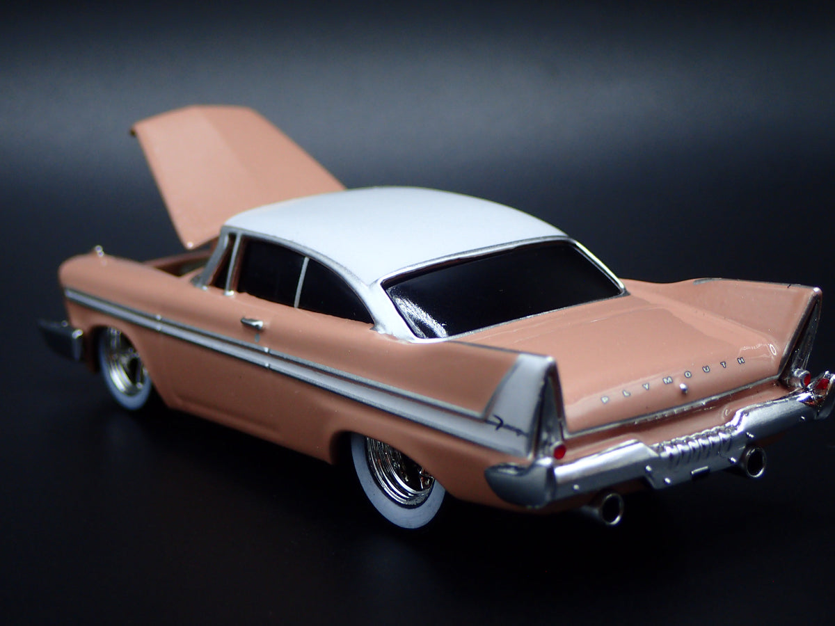 1958 58 PLYMOUTH FURY 1/64 SCALE COLLECTIBLE DIORAMA DIECAST MODEL CAR