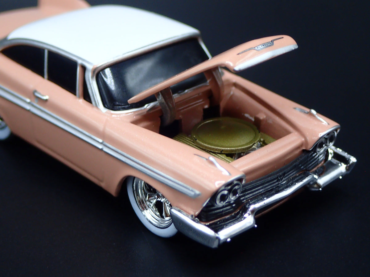 1958 58 PLYMOUTH FURY 1/64 SCALE COLLECTIBLE DIORAMA DIECAST MODEL CAR