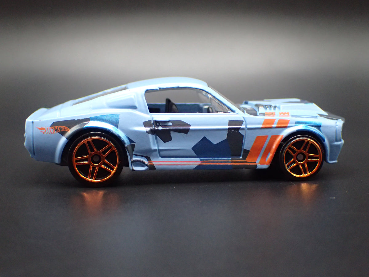 1967 67 FORD MUSTANG SHELBY GT500 FASTBACK BLUE 1:64 SCALE DIECAST MODEL CAR