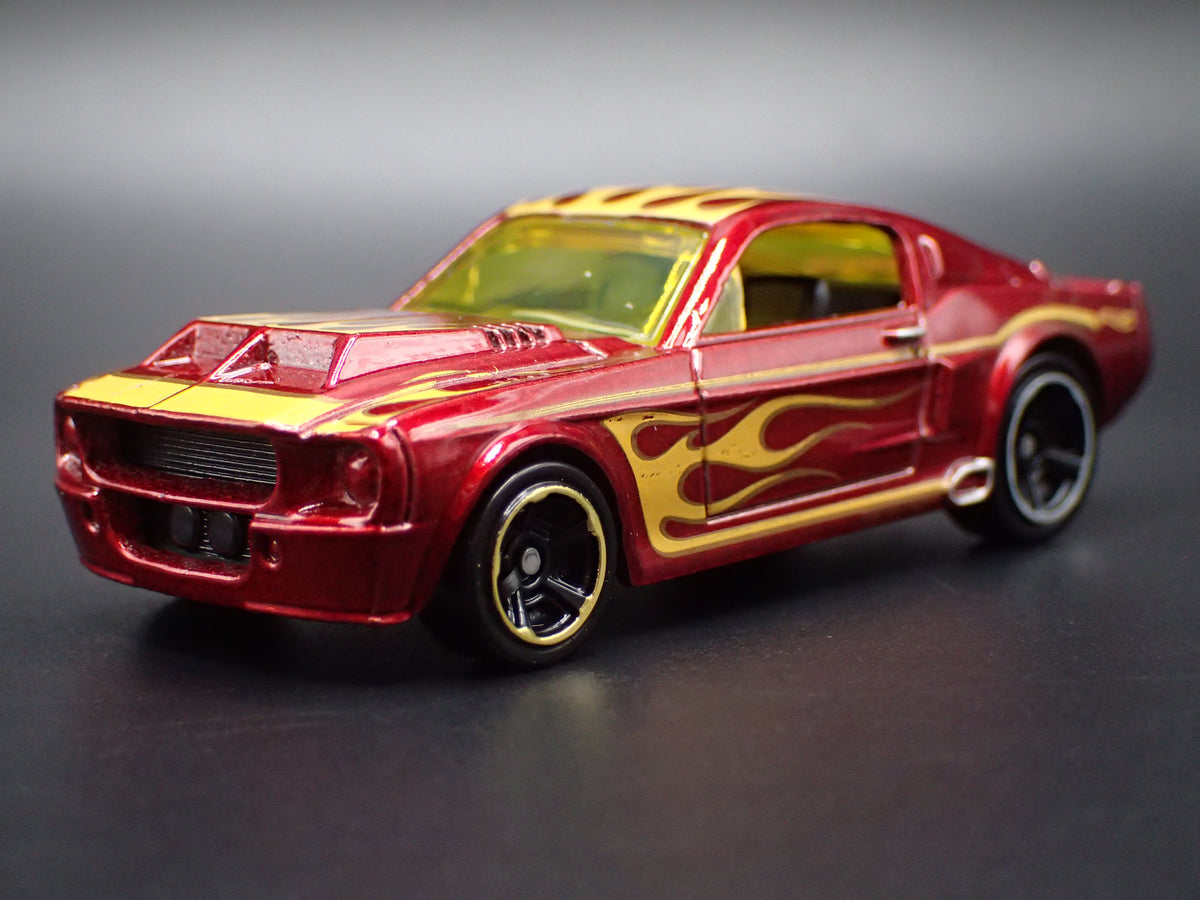 1967 67 FORD MUSTANG SHELBY GT500 FASTBACK RED 1:64 SCALE DIECAST MODEL CAR