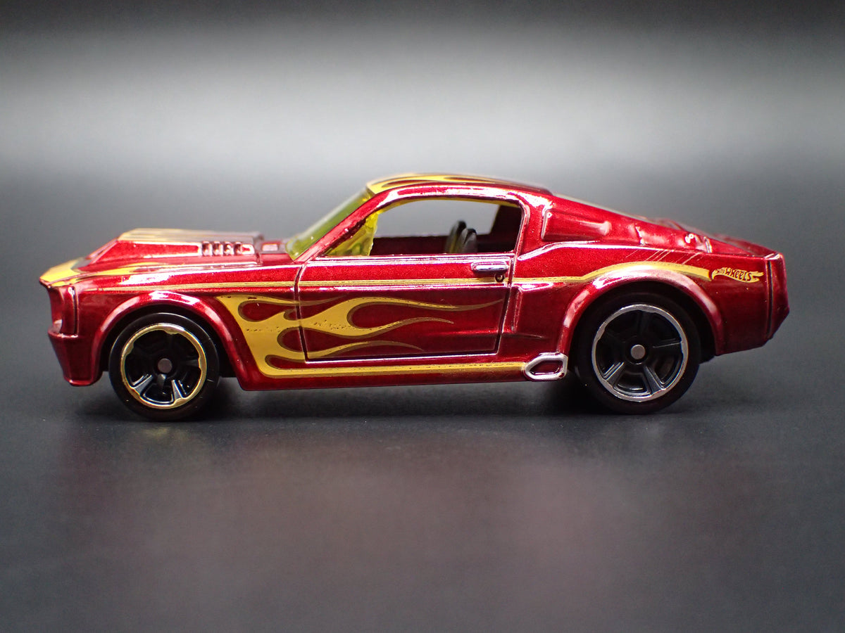 1967 67 FORD MUSTANG SHELBY GT500 FASTBACK RED 1:64 SCALE DIECAST MODEL CAR