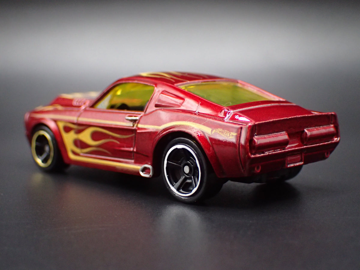 1967 67 FORD MUSTANG SHELBY GT500 FASTBACK RED 1:64 SCALE DIECAST MODEL CAR