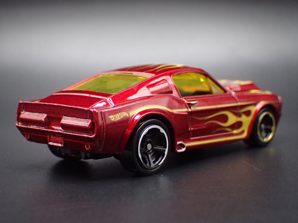 1967 67 FORD MUSTANG SHELBY GT500 FASTBACK RED 1:64 SCALE DIECAST MODEL CAR