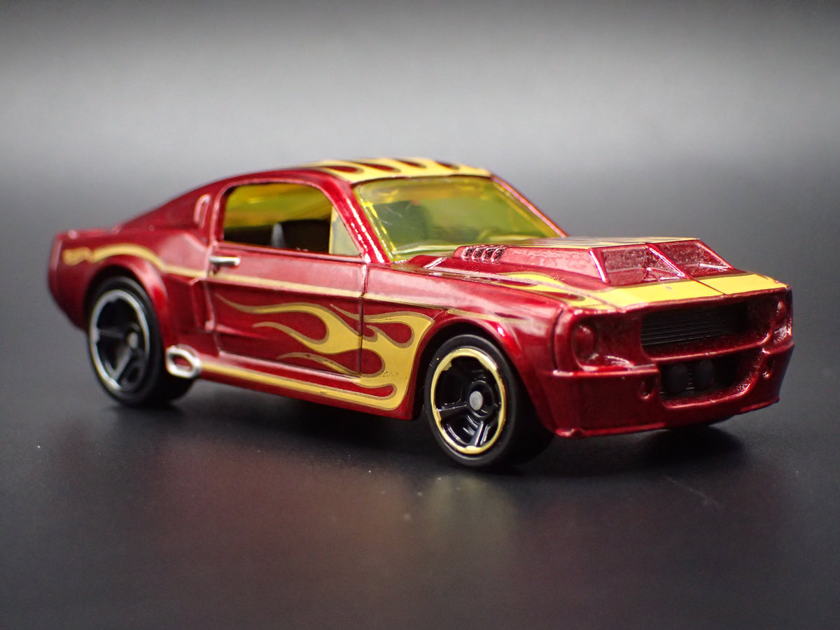 1967 67 FORD MUSTANG SHELBY GT500 FASTBACK RED 1:64 SCALE DIECAST MODEL CAR
