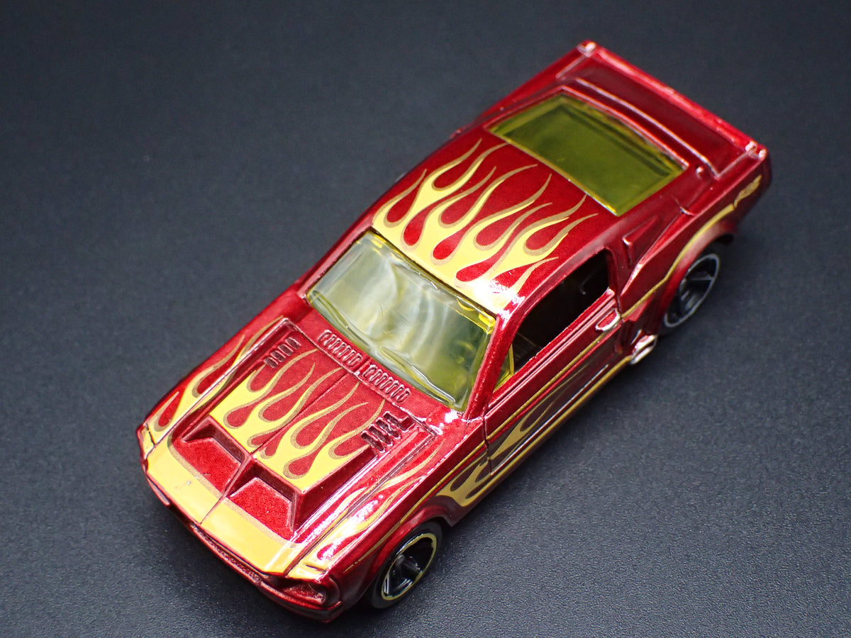 1967 67 FORD MUSTANG SHELBY GT500 FASTBACK RED 1:64 SCALE DIECAST MODEL CAR