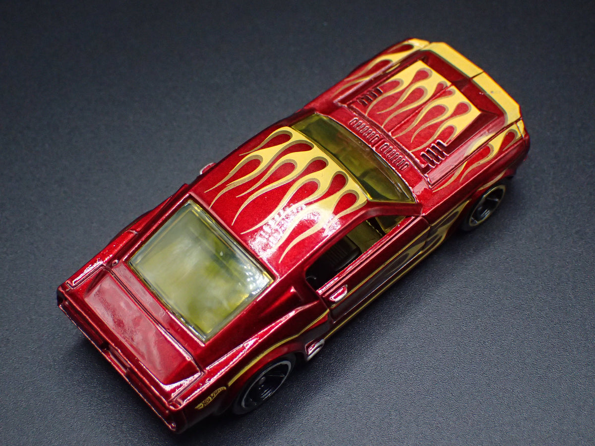 1967 67 FORD MUSTANG SHELBY GT500 FASTBACK RED 1:64 SCALE DIECAST MODEL CAR