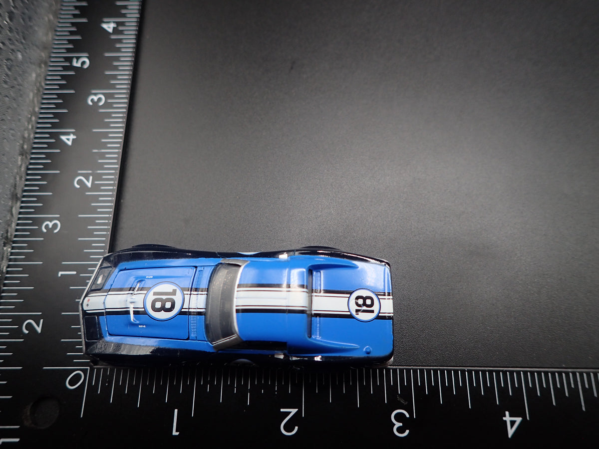 1971 71 CHEVY CHEVROLET CORVETTE RACING BLACK 1:64 SCALE DIORAMA DIECAST MODEL CAR