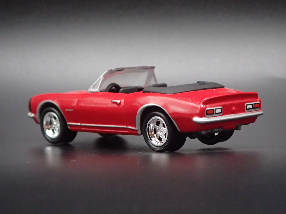 1967 67 CHEVY CHEVROLET CAMARO CONVERTIBLE RED 1/64 SCALE DIECAST MODEL CAR