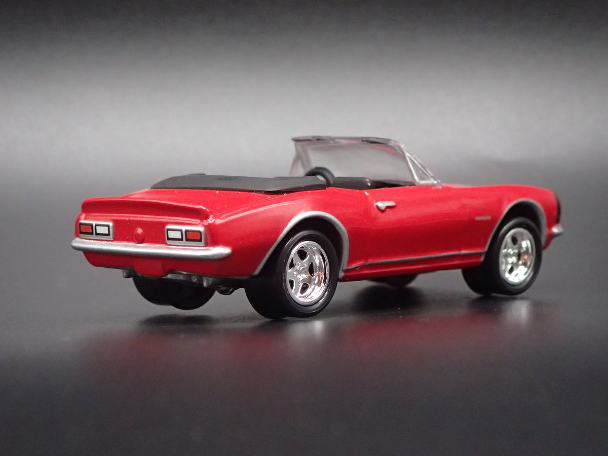 1967 67 CHEVY CHEVROLET CAMARO CONVERTIBLE RED 1/64 SCALE DIECAST MODEL CAR