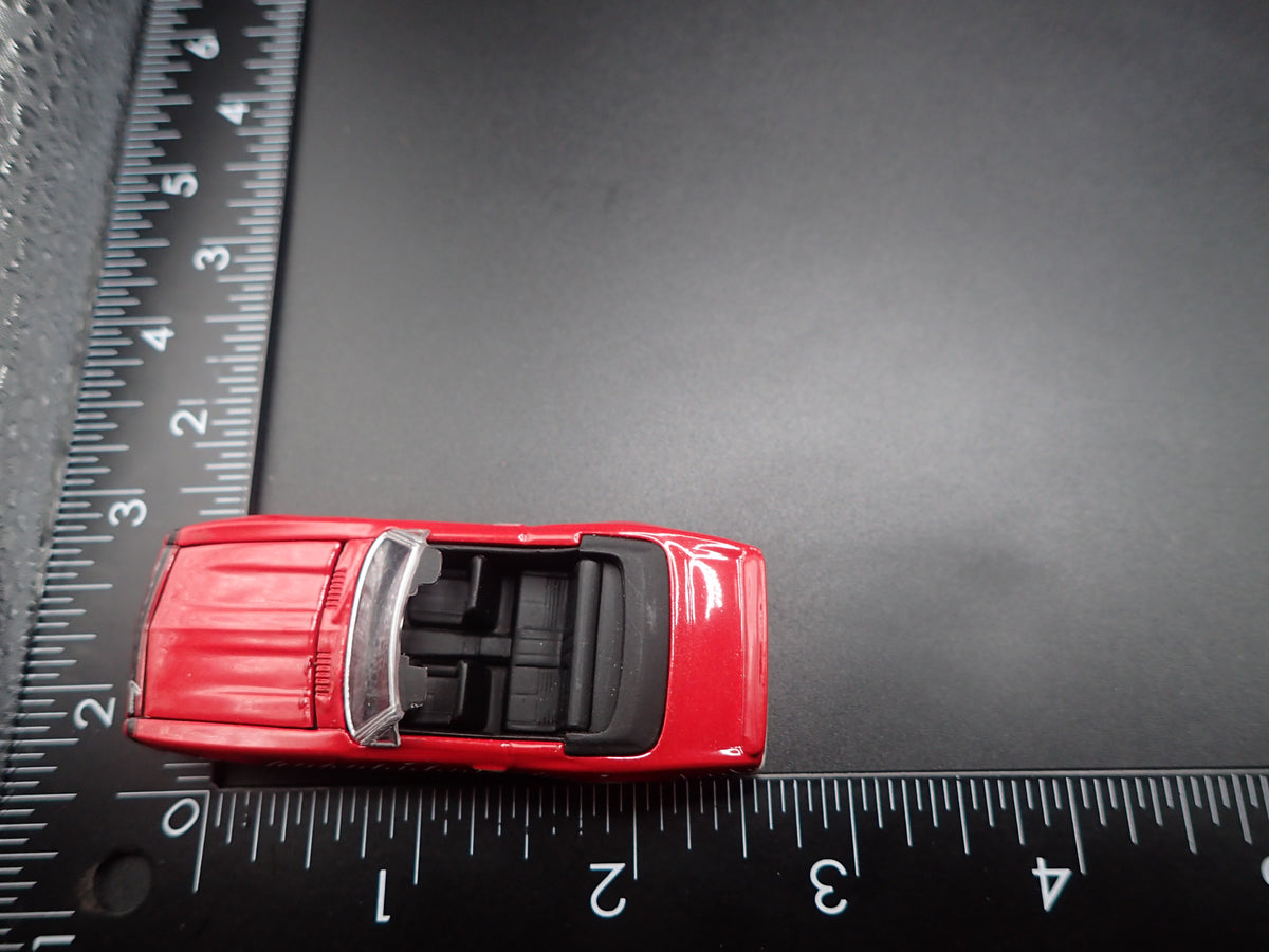1967 67 CHEVY CHEVROLET CAMARO CONVERTIBLE RED 1/64 SCALE DIECAST MODEL CAR