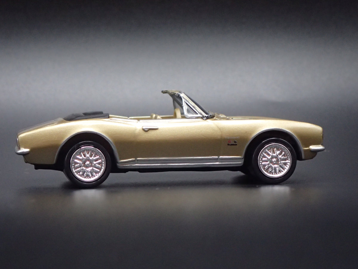 1967 67 CHEVY CHEVROLET CAMARO CONVERTIBLE GOLD 1/64 SCALE DIECAST MODEL CAR