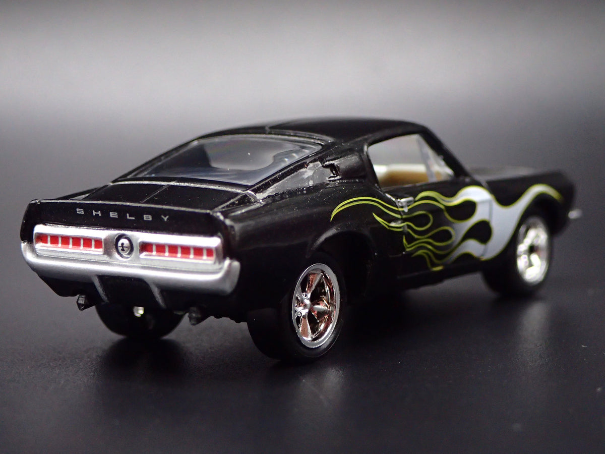 1968 68 FORD MUSTANG SHELBY GT500 BLACK 1/64 COLLECTIBLE DIECAST MODEL CAR