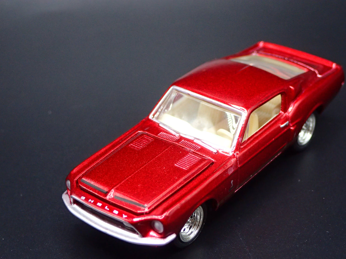 1968 68 FORD MUSTANG SHELBY GT500 RED 1/64 COLLECTIBLE DIECAST MODEL CAR