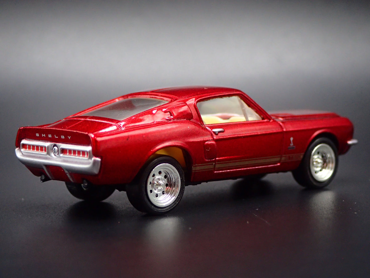 1968 68 FORD MUSTANG SHELBY GT500 RED 1/64 COLLECTIBLE DIECAST MODEL CAR