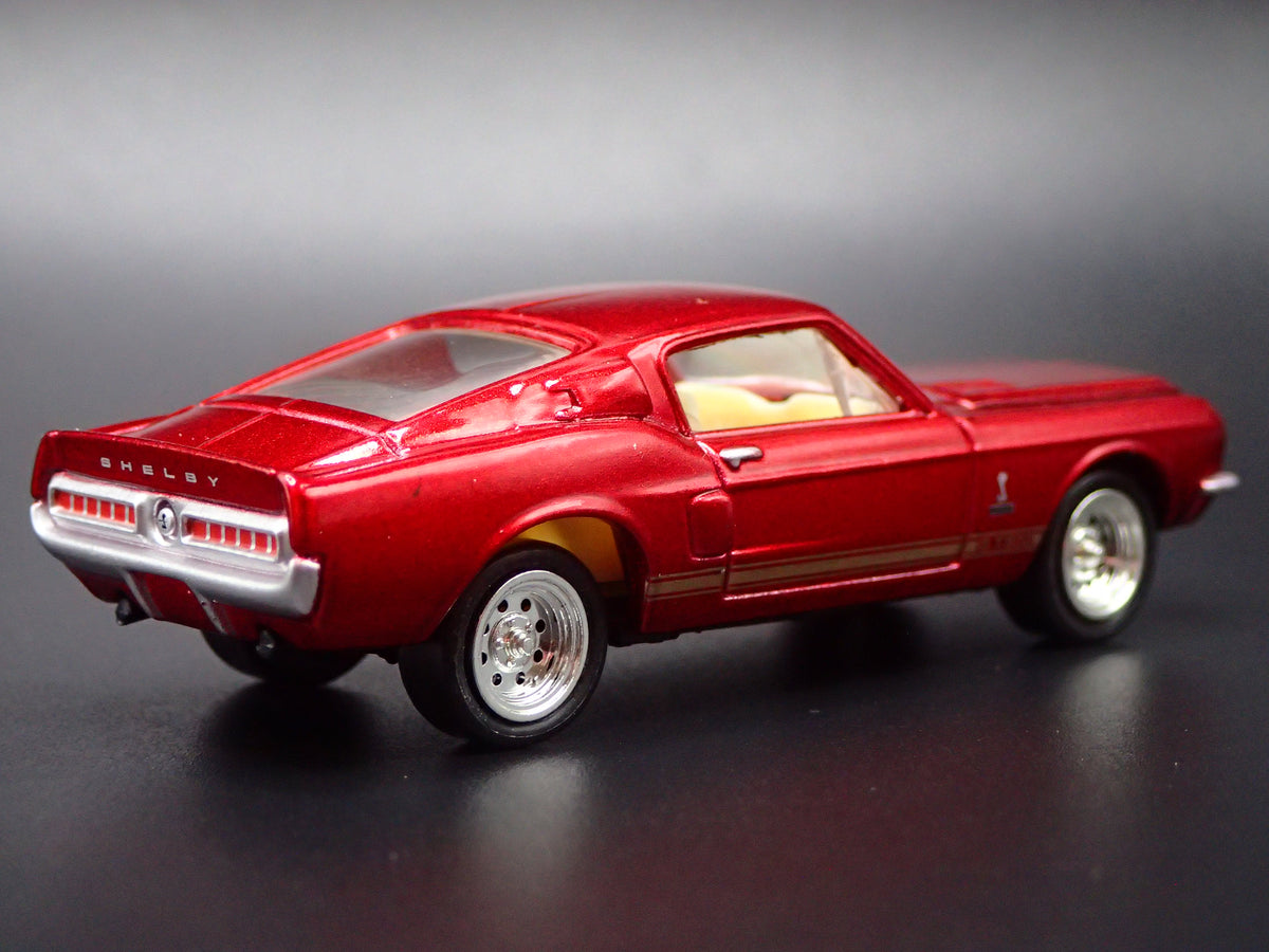 1968 68 FORD MUSTANG SHELBY GT500 RED 1/64 COLLECTIBLE DIECAST MODEL CAR