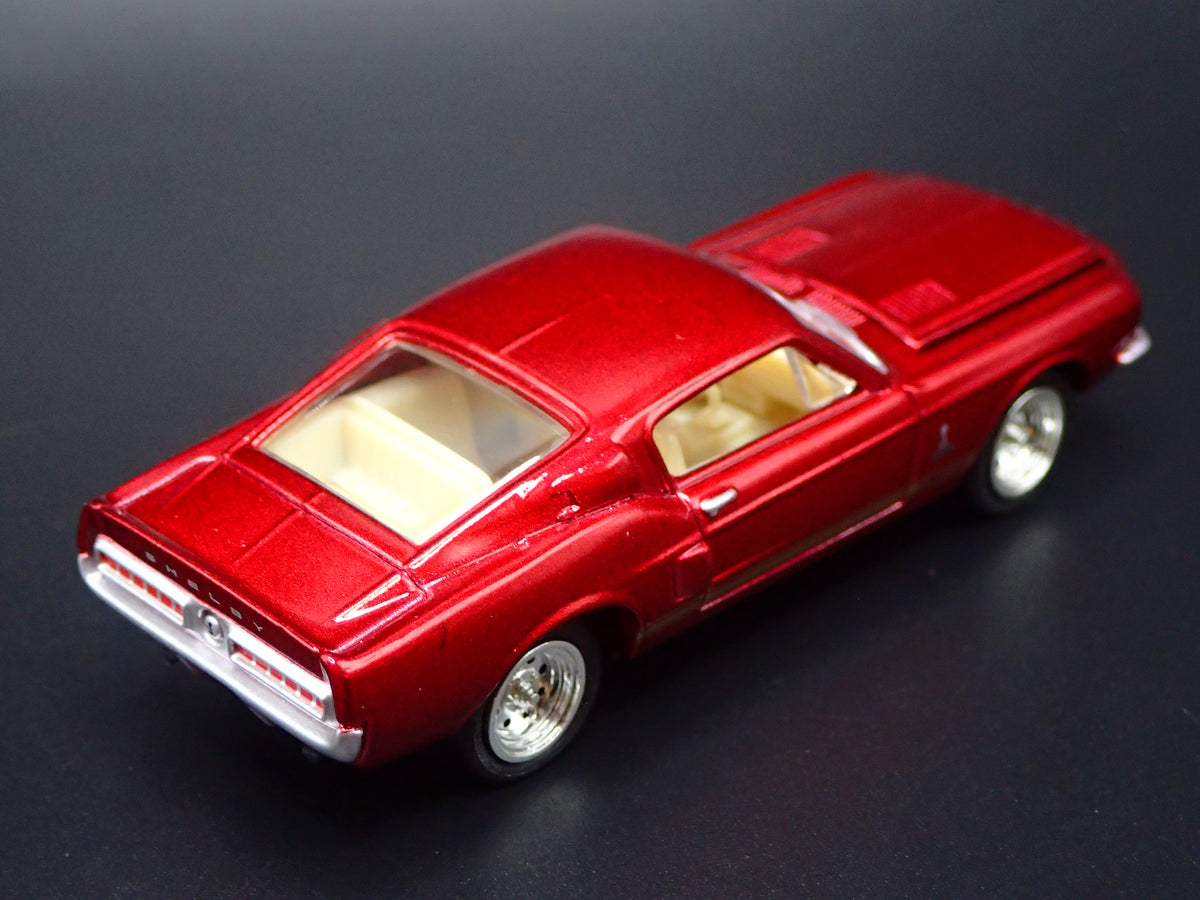 1968 68 FORD MUSTANG SHELBY GT500 RED 1/64 COLLECTIBLE DIECAST MODEL CAR