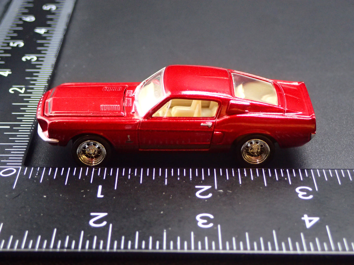 1968 68 FORD MUSTANG SHELBY GT500 RED 1/64 COLLECTIBLE DIECAST MODEL CAR