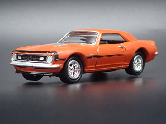 1968 68 CHEVY CHEVROLET CAMARO COPO ORANGE 1:64 SCALE DIECAST MODEL CAR-Burning Rubber Toy Company